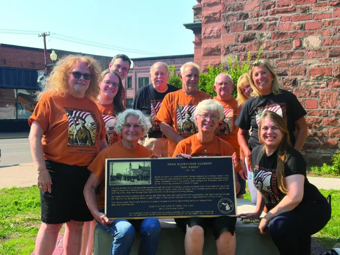 Community invited to celebrate Unveiling of 'Big Annie' statue in Calumet on Aug. 22